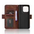 Футляр з клапаном для Motorola Edge 60 / 60 Fusion, Card Slot, коричневий