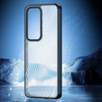 Чохол DuxDucis для Oppo Reno 12, Aimo case, прозорий / чорний