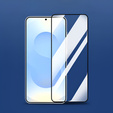 3D загартоване скло для Samsung Galaxy S25, чорна рамка