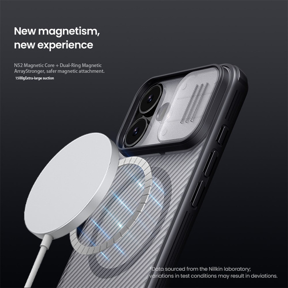 Чохол Nillkin CamShield Pro Magnetic з функцією MagSafe для iPhone 17