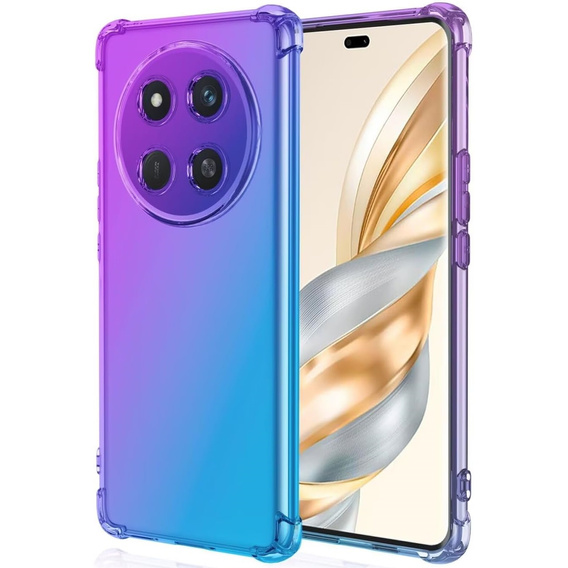 Чохол для Honor Magic 7 Lite, Gradient Dropproof, Фіолетовий / синій