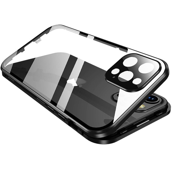 Чохол для iPhone 16 Pro Max, Magnetic Dual Glass, чорний