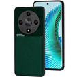 Чехол для Honor Magic 6 Lite 5G, с магнитной накладкой, зелёный