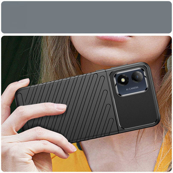 Чехол до Motorola Moto E13, Thunder, чёрный