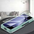Чохол для Samsung Galaxy Z Fold 5 5G, з підставкою, склом та стилусом, шкіряний, чорний