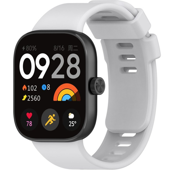 Силиконовый ремешок для Xiaomi Redmi Watch 4 / Smart Band 8 Pro