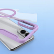 Чoхол Dux Ducis до Samsung Galaxy S25 Edge, Skin X Pro, MagSafe, фіолетовий