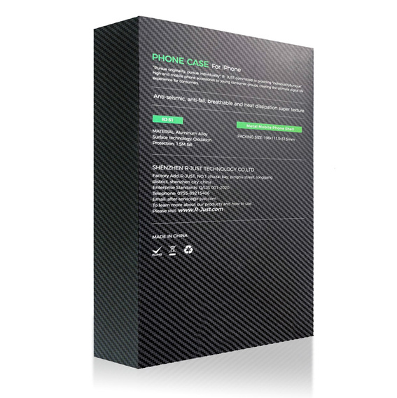 Чохол R-JUST до iPhone 14, Black