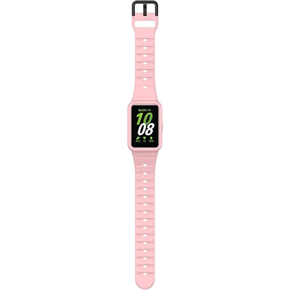 Силиконовый ремешок с чехлом для Samsung Galaxy Fit 3