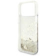 Чехол GUESS Liq. Glitter 4 Charms для iPhone 17 Pro