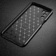 Чехол до Oppo A16, Carbon Gel, чёрный