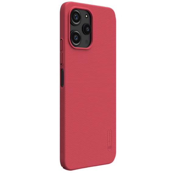 Чохол NILLKIN для Xiaomi Redmi 12 4G, Super Frosted Shield Case, червоний
