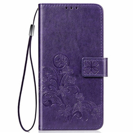 Чехол Wallet до Motorola Moto G31 / G41, Clover, Purple