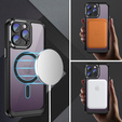 Чохол для iPhone 15 Pro, ERBORD Impact Guard, MagSafe, чорний