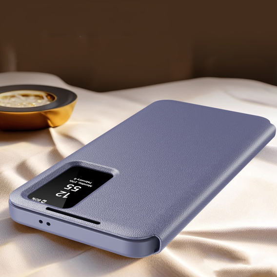 Флип-кейс для Samsung Galaxy S25 Ultra, Smart View Wallet, фиолетовый