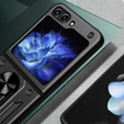 Бронированный Чехол до Samsung Galaxy Z Flip5 5G, Nox Case Ring, чёрный