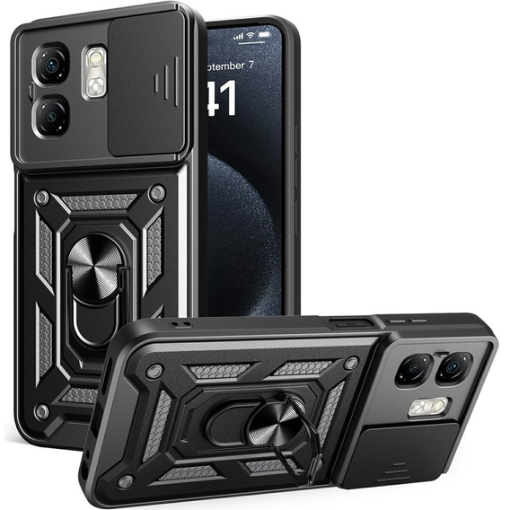 Чехол NOX Camera Slide Infinix Hot 50i 4G, CamShield Slide, чёрный
