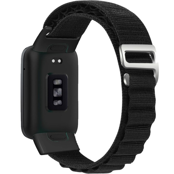 Нейлоновий ремінець для Xiaomi Mi Band 7 Pro, чорний