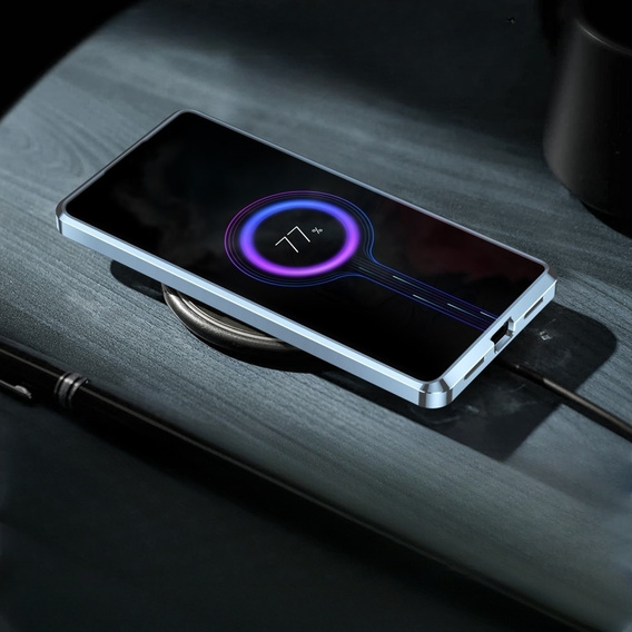 Захисний чохол для камери Samsung Galaxy Note 10+ Plus, CamShield MagSafe, прозорий / синій