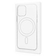 Чoхол Silicone до iPhone 11, MagSafe, Red