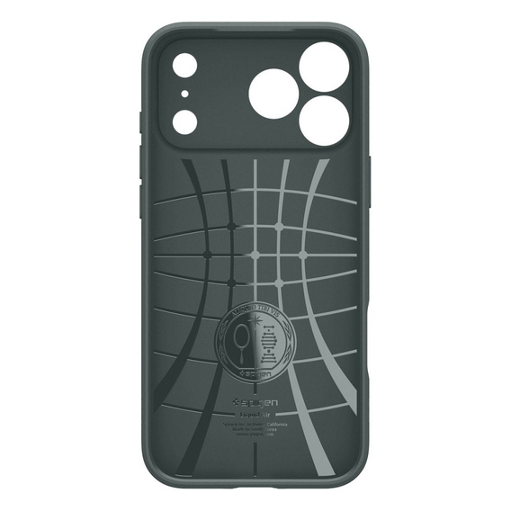 Чехол Spigen Liquid Air для iPhone 17 Pro, Abyss Green