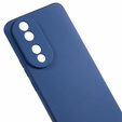 Силиконовый чехол для Honor 90, тонкий, синий