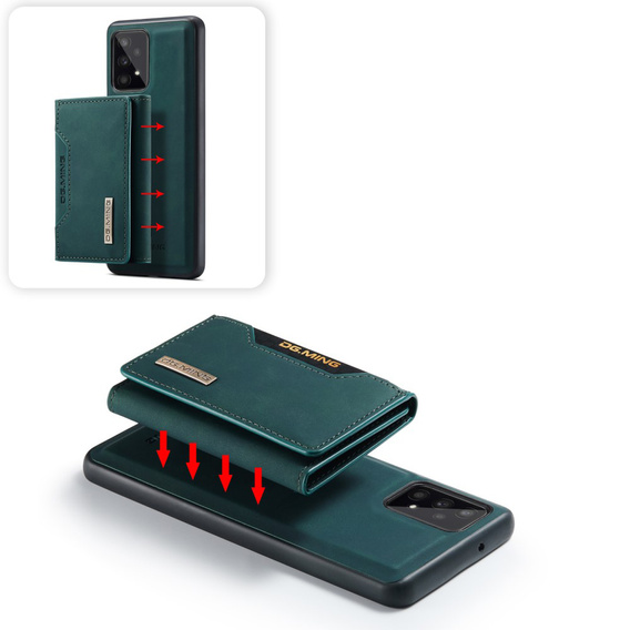 Чехол до Samsung Galaxy A53 5G, DG.MING 2in1, зелёный