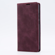 Чохол для Oppo A78 4G, ERBORD Vintage, гаманець з клапаном, червоний