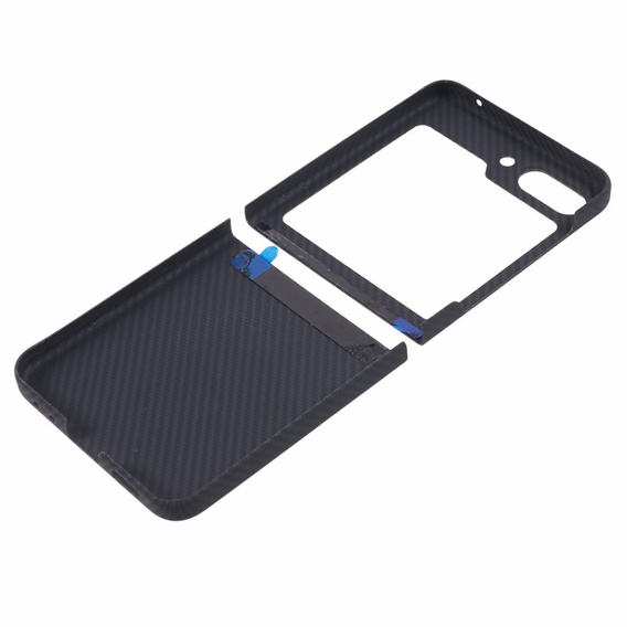 Чохол для Samsung Galaxy Z Flip7 FE / Z Flip6, Aramid Fiber Cover, чорний