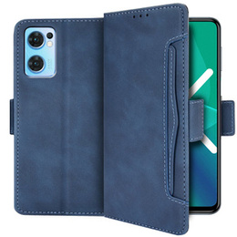 Футляр з клапаном для Oppo Reno7 5G, Card Slot, м'яти