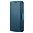 Чохол для Motorola Edge 60 / 60 Fusion, ERBORD Glossy Litchi, гаманець з клапаном, м'яти