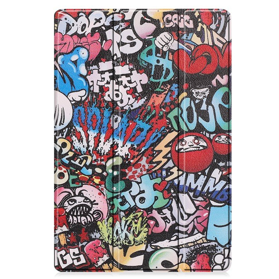 Чохол для Samsung Galaxy Tab S9 Plus, Smartcase, graffiti