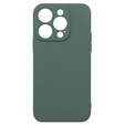 Чехол до iPhone 15 Pro Max, Silicone Lite, тёмно-зелёный