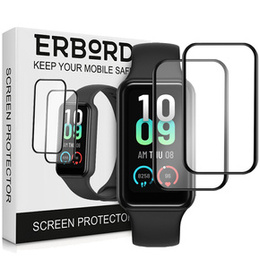 2x Гибридное стекло ERBORD для Amazfit Band 7
