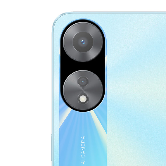 2х гартоване скло ERBORD для камери, щоб Oppo A78 5G, чорний