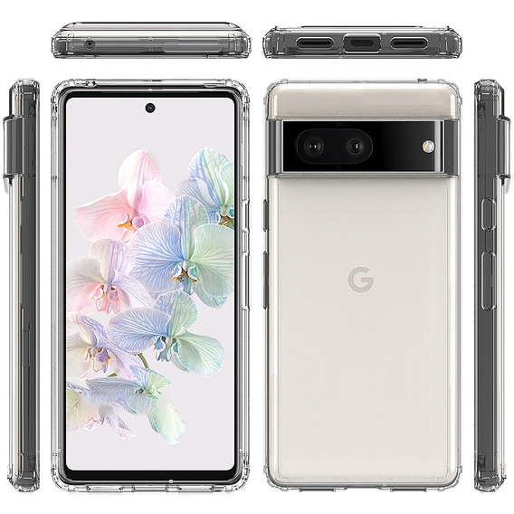 Чoхол до Google Pixel 7, Fusion Hybrid, прозорий