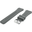 Силиконовый ремешок Twill Texture 22mm, Grey