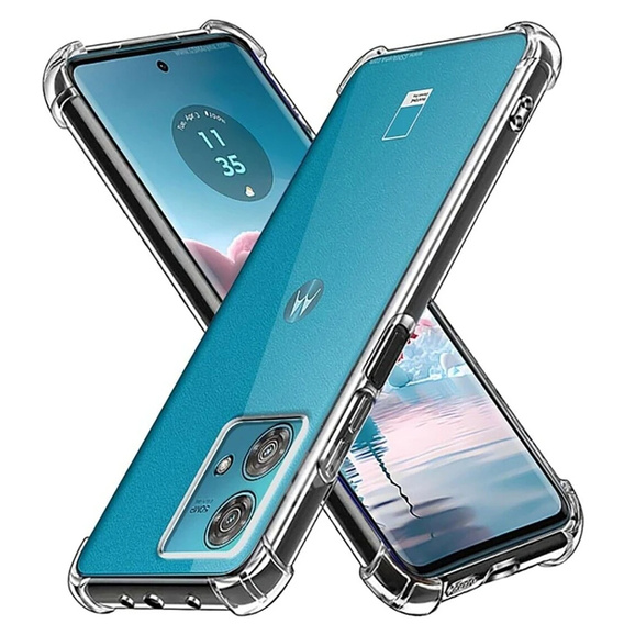 Чехол до Motorola Edge 40 Neo, Dropproof, прозрачный