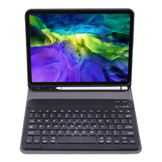 Чехол + клавиатура iPad Pro 11 2022/2011/2020, Keyboard Cover Pen Slot, чёрный