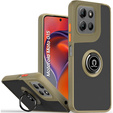 Чохол для Motorola Moto G15 / Motorola Moto G15 Power, Frosted Ring, зелений