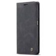 Чехол CASEME для Samsung Galaxy A04S / A13 5G, Leather Wallet Case, чёрный