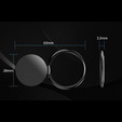 Магнитное кольцо для телефона ( на палец ) Tech-Protect Magnetic Phone Ring , Black
