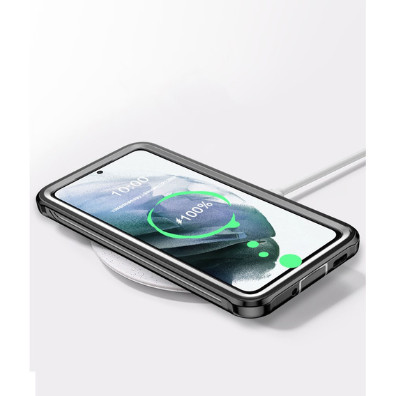 Чехол для Samsung Galaxy S21, полный корпус, черный