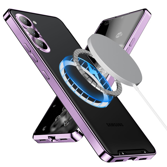 Защитный чехол для камеры Samsung Galaxy S23, CamShield MagSafe, прозрачный / фиолетовый