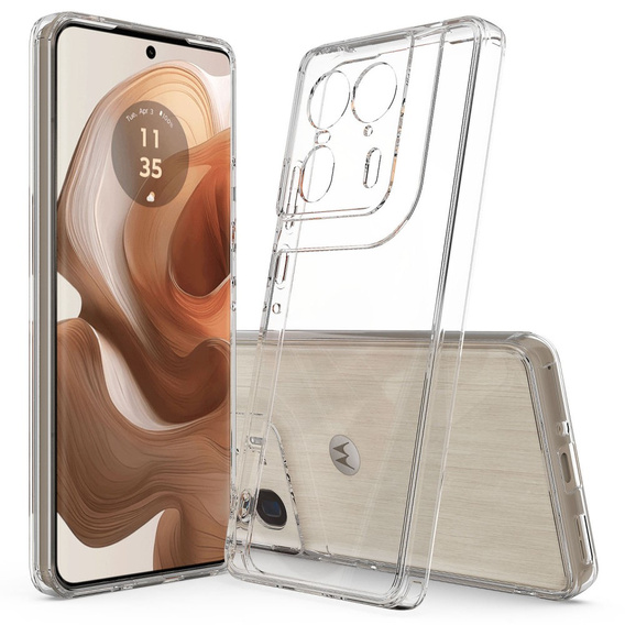 Чoхол до Motorola Edge 50 Ultra, Fusion Hybrid, прозорий