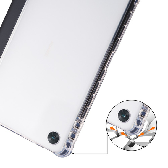 Чохол для Oppo Pad Air, Smartcase Hybrid, з місцем для стилуса, чорний