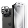 2х гартоване скло ERBORD для камери, щоб iPhone 15 Pro 