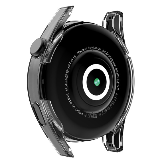 Etui z wbudowanym szkłem do Huawei Watch GT 3 42mm - Transparent White