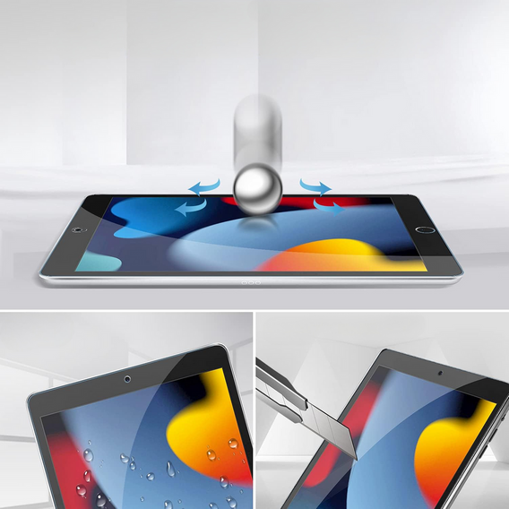 Закалённое стекло для iPad 10.2 2019/2020/2021