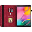 Чехол до Lenovo Tab M9, Wallet Pen Slot, butterflies, коричневый